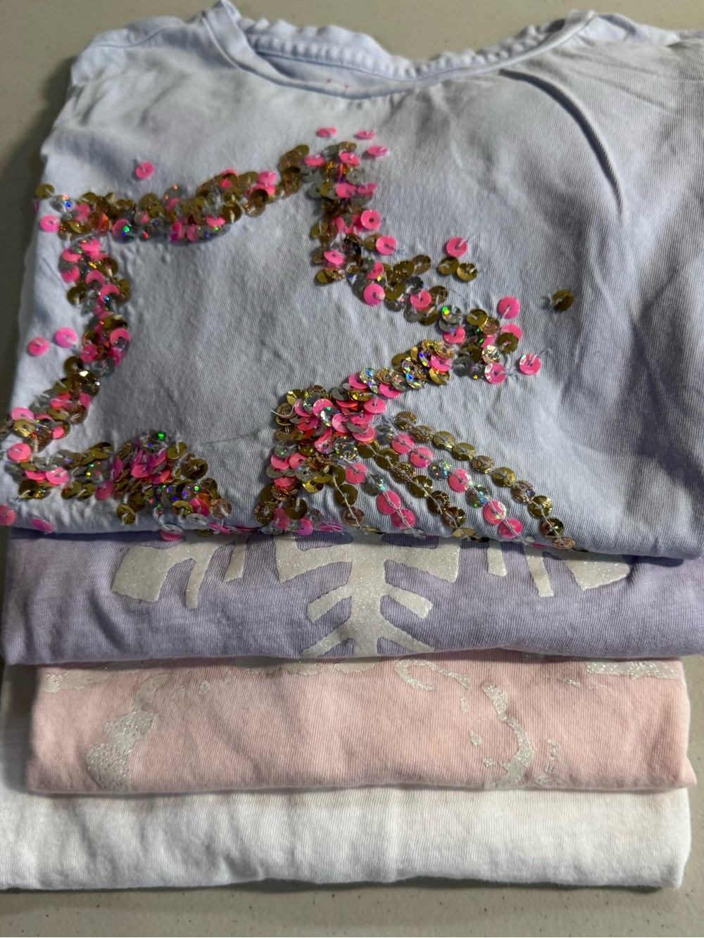 Girls Crewcuts Long Sleeve Graphic Tee Bundle Size 8-10 💫✨ (4 pieces )